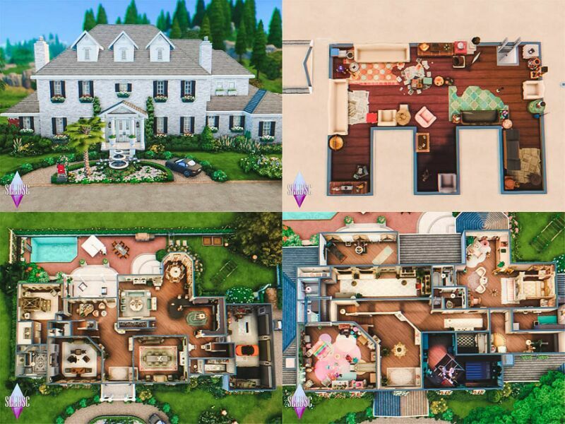 The Georgian 3323 | NO CC By Sllbsc 5 sims 4 cc the georgian 3323 no cc by sllbsc 4