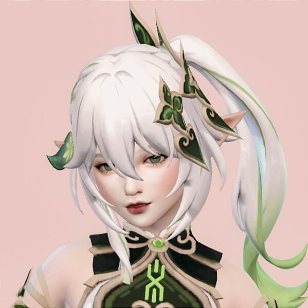 The | Nahida Genshin Impact By Hedennychen 1 The | Nahida Genshin Impact By Hedennychen Sims 4 CC