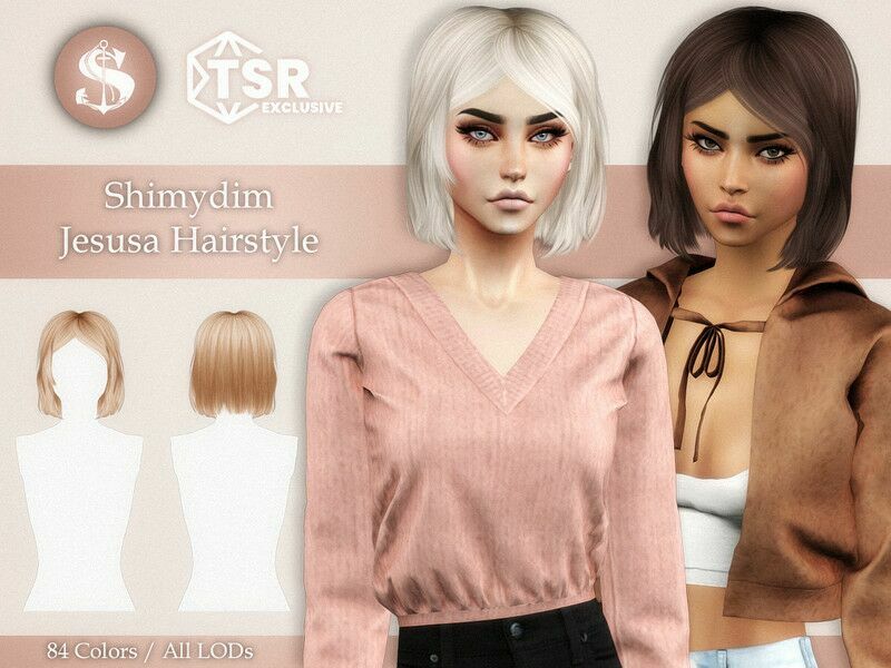 The Requested Reworded Title IS: “ / Jesusa Hairstyle” 1 The Requested Reworded Title IS: “ / Jesusa Hairstyle” Sims 4 CC