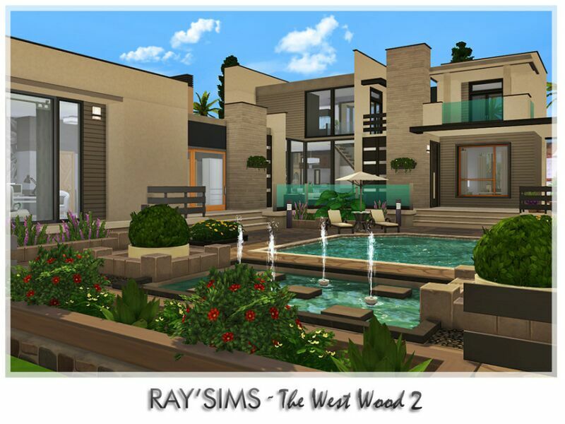 The West Wood 2 1 The West Wood 2 Sims 4 CC