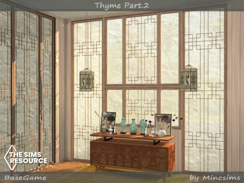 Thyme Doors And Windows Part.2 By Mincsims 1 Thyme Doors And Windows Part.2 By Mincsims Sims 4 CC