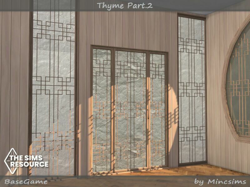 Thyme Doors And Windows Part.2 By Mincsims 5 sims 4 cc thyme doors and windows part 2 by mincsims 3