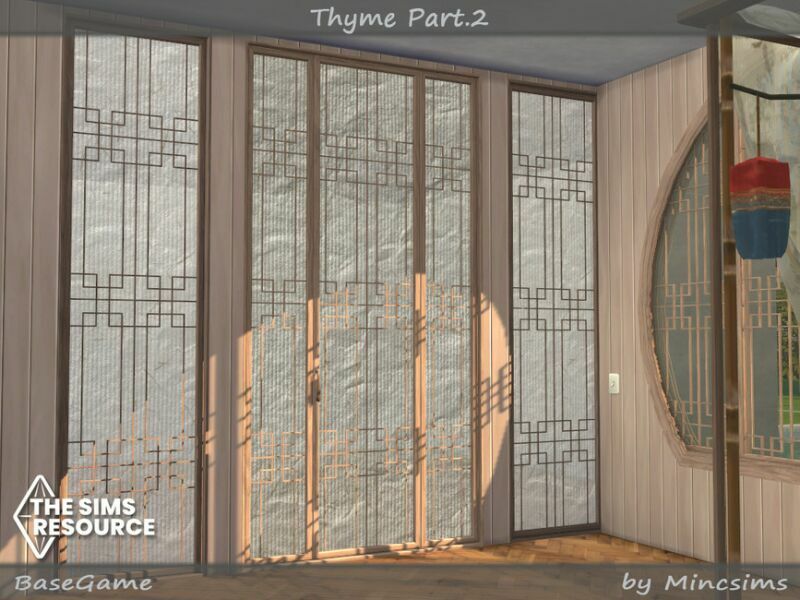 Thyme Doors And Windows Part.2 By Mincsims 4 sims 4 cc thyme doors and windows part 2 by mincsims 4