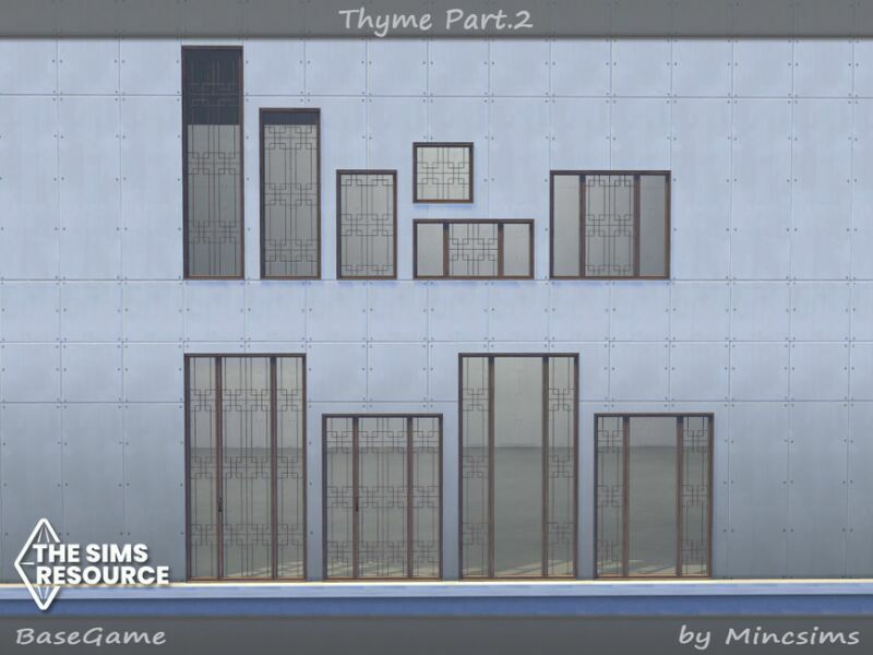 Thyme Doors And Windows Part.2 By Mincsims 2 sims 4 cc thyme doors and windows part 2 by mincsims 6