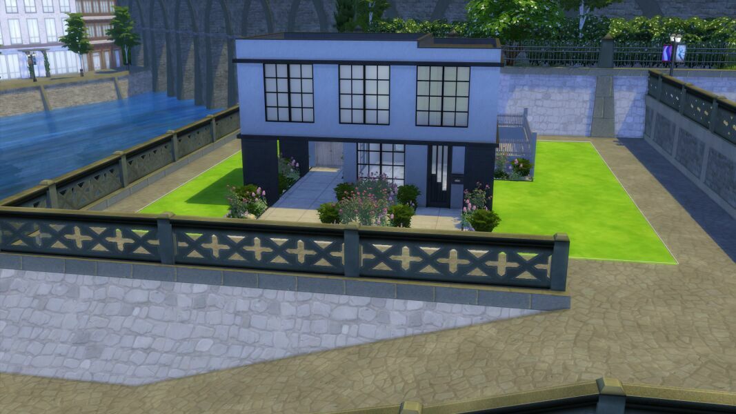 Tiny Rose Loft – Shell 1 Tiny Rose Loft – Shell Sims 4 CC