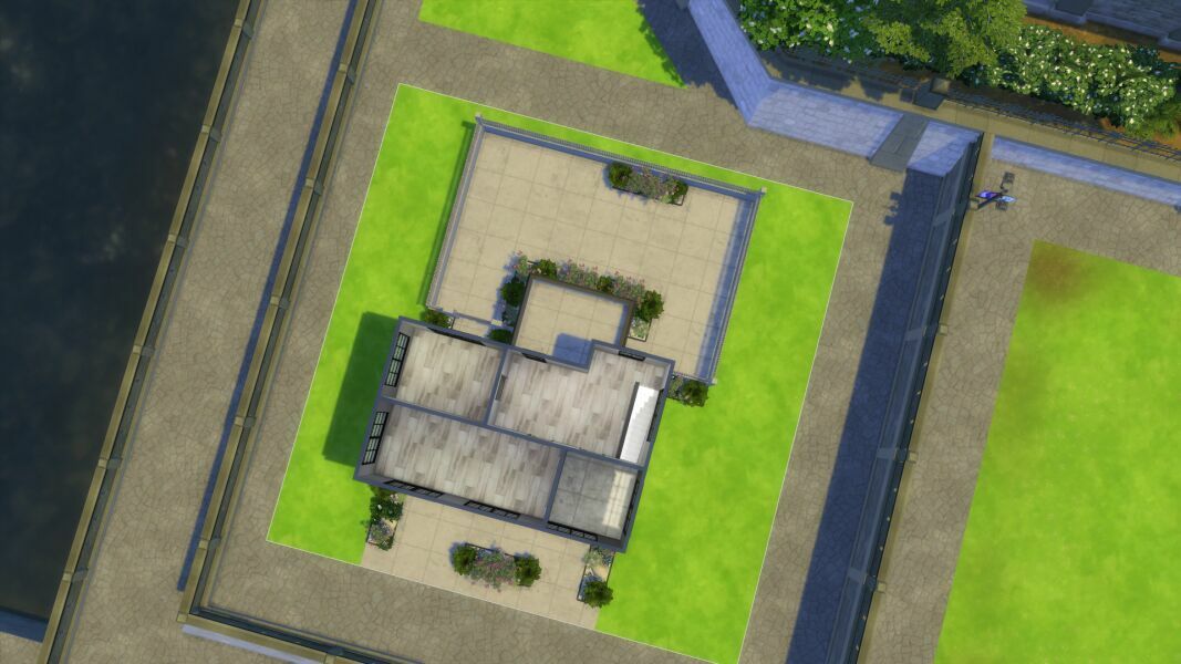 Tiny Rose Loft – Shell 3 sims 4 cc tiny rose loft shell 4