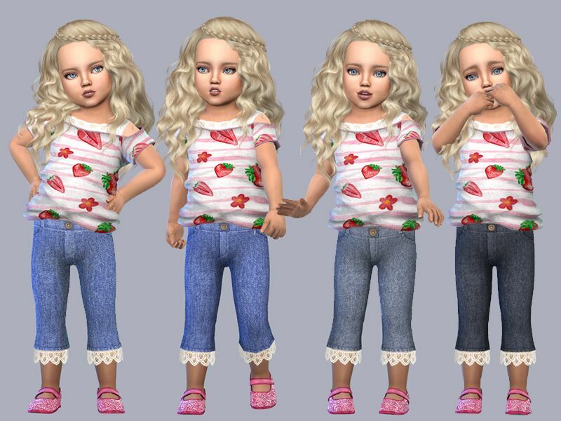 Toddler Jenny Jeans By Giulietta 4 sims 4 cc toddler jenny jeans by giulietta 2