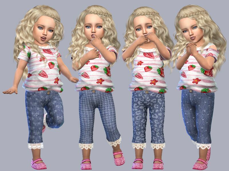 Toddler Jenny Jeans By Giulietta 2 sims 4 cc toddler jenny jeans by giulietta 4