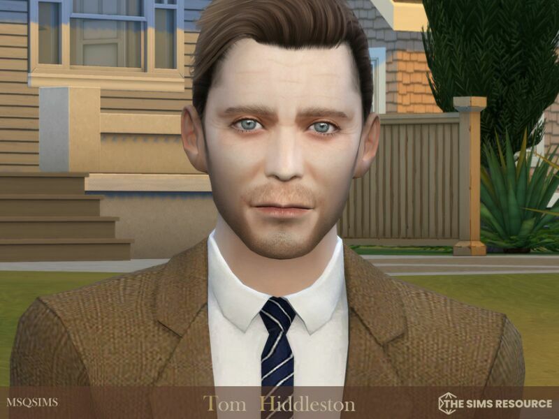 TOM Hiddleston – TSR CC Only By Msqsims 2 sims 4 cc tom hiddleston tsr cc only by msqsims 3