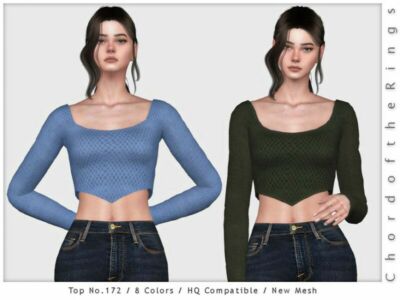 TOP NO.172 By Chordoftherings Sims 4 CC