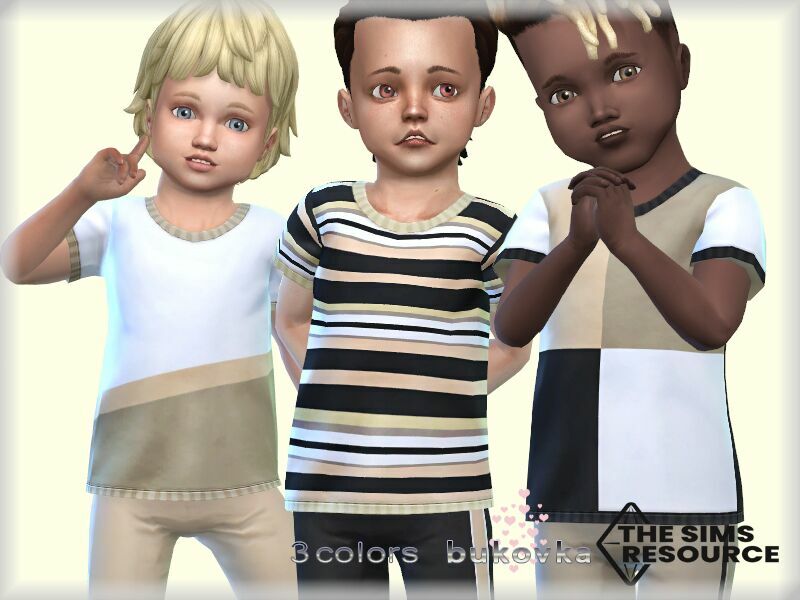 TOP Pajamas By Bukovka 1 TOP Pajamas By Bukovka Sims 4 CC
