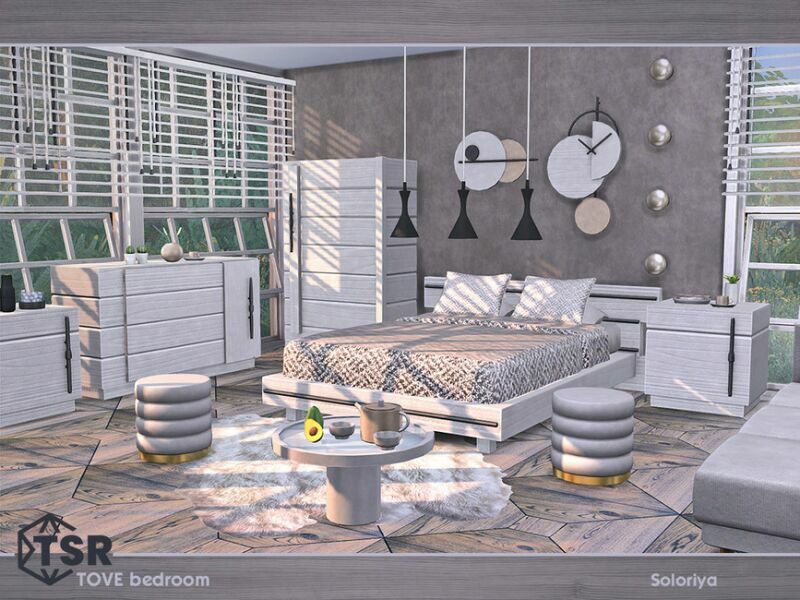 Tove Bedroom By Soloriya 1 Tove Bedroom By Soloriya Sims 4 CC