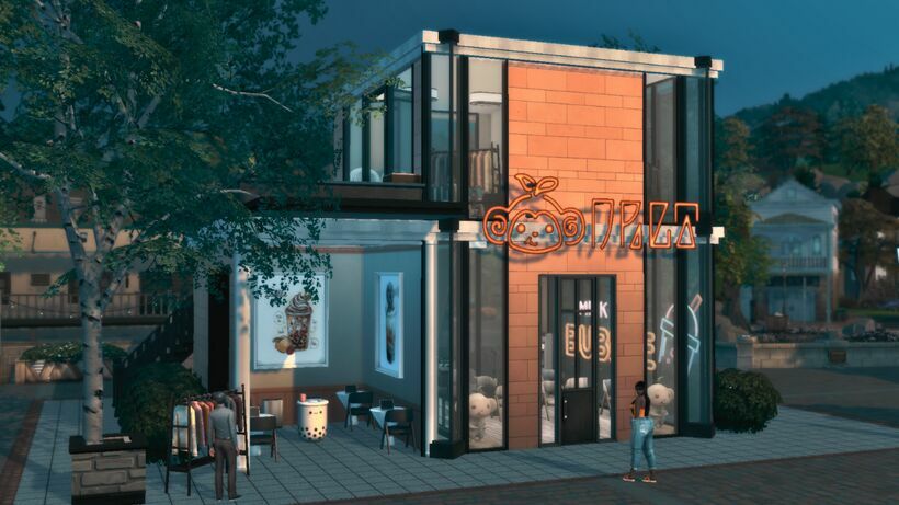 Trendy Boba Build🧋 By Prettyvalidgames 1 Trendy Boba Build🧋 By Prettyvalidgames Sims 4 CC