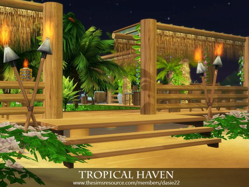 Tropical Haven By Dasie2 4 sims 4 cc tropical haven by dasie2 5