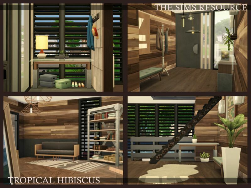 Tropical Hibiscus | Nocc By Simzmora 3 sims 4 cc tropical hibiscus nocc by simzmora 6