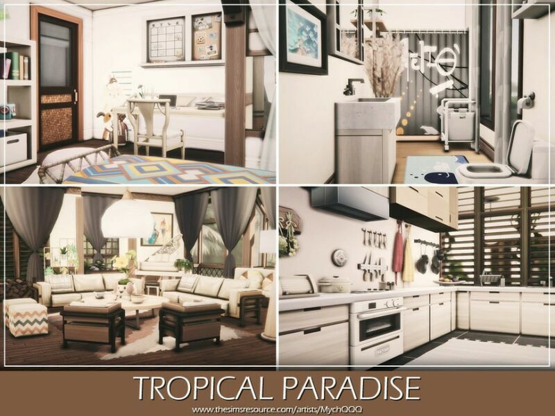 Tropical Paradise By Mychqqq 2 sims 4 cc tropical paradise by mychqqq 6
