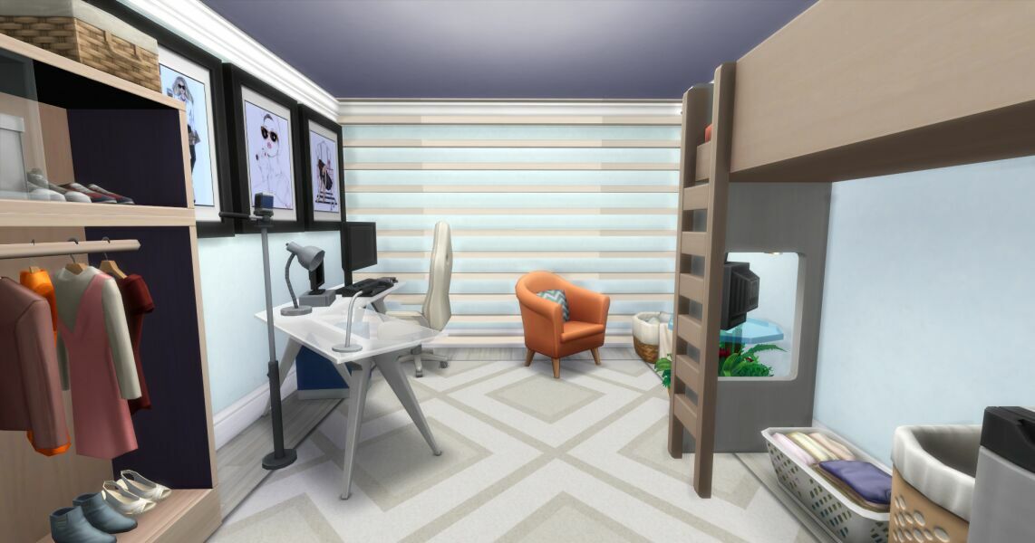 UNI Roomie House – NO CC By Imaliyahteapot 3 sims 4 cc uni roomie house no cc by imaliyahteapot 10