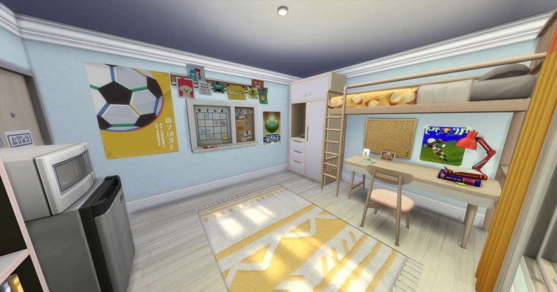 UNI Roomie House – NO CC By Imaliyahteapot 2 sims 4 cc uni roomie house no cc by imaliyahteapot 11