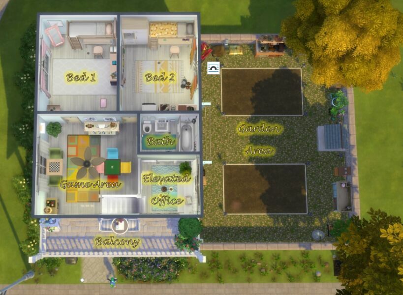 UNI Roomie House – NO CC By Imaliyahteapot 10 sims 4 cc uni roomie house no cc by imaliyahteapot 3