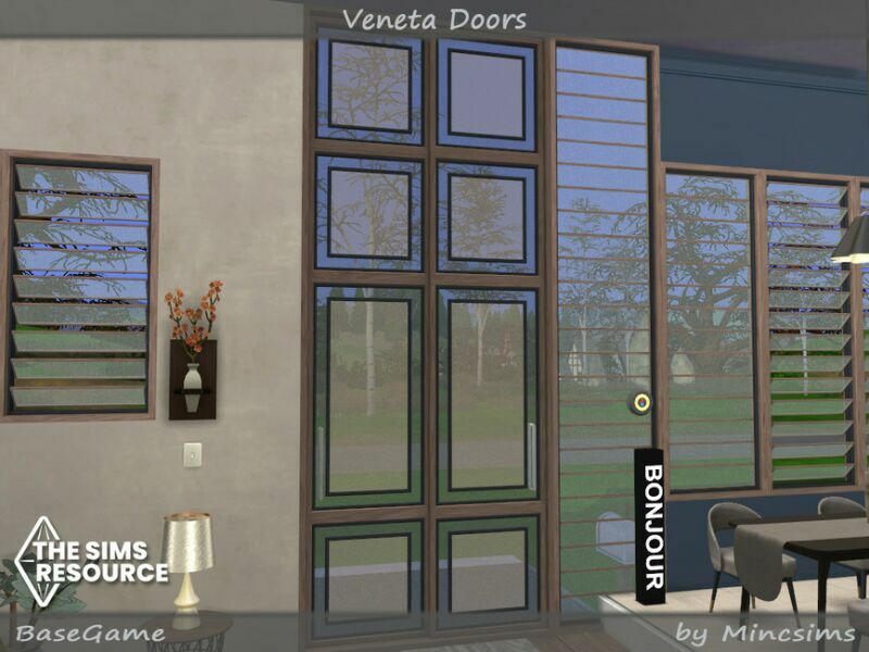 Veneta Doors By Mincsims 3 sims 4 cc veneta doors by mincsims 5