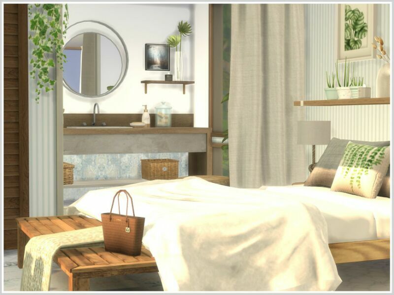 Villa D’Alt Master Bedroom By Philo 6 sims 4 cc villa dalt master bedroom by philo 2