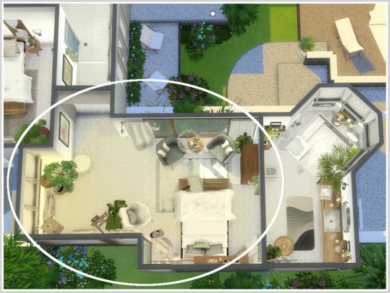 Villa D’Alt Master Bedroom By Philo 2 sims 4 cc villa dalt master bedroom by philo 6