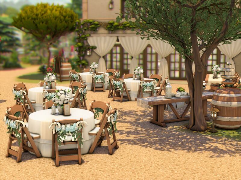 Villa LA Florence – Wedding Venue (NO CC) By Xogerardine 7 sims 4 cc villa la florence wedding venue no cc by xogerardine 2