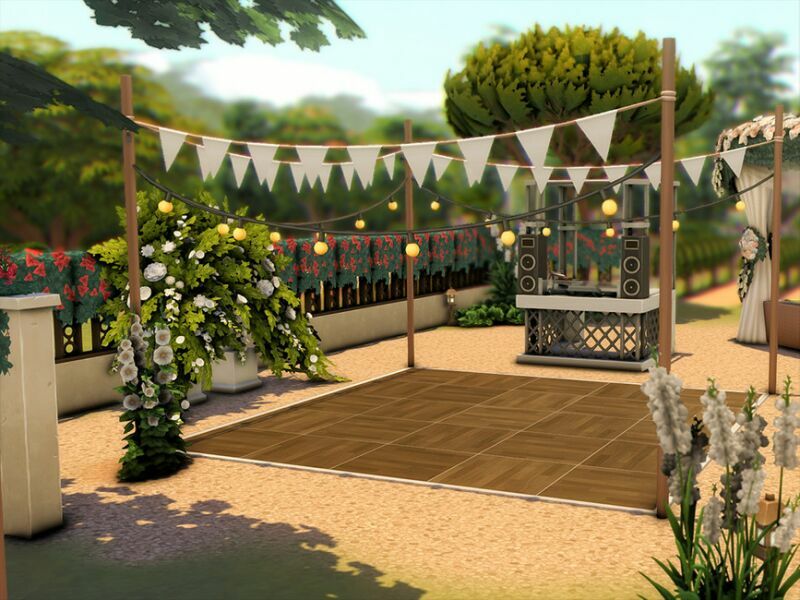 Villa LA Florence – Wedding Venue (NO CC) By Xogerardine 6 sims 4 cc villa la florence wedding venue no cc by xogerardine 3