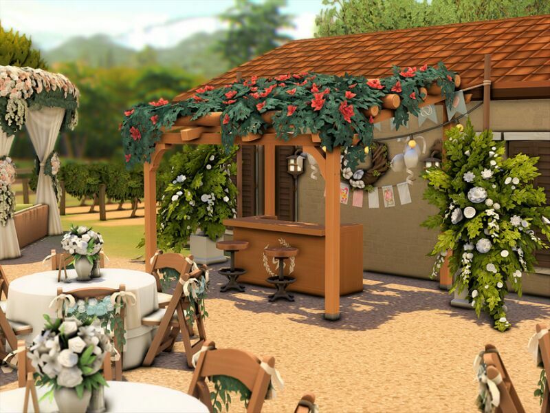 Villa LA Florence – Wedding Venue (NO CC) By Xogerardine 4 sims 4 cc villa la florence wedding venue no cc by xogerardine 5