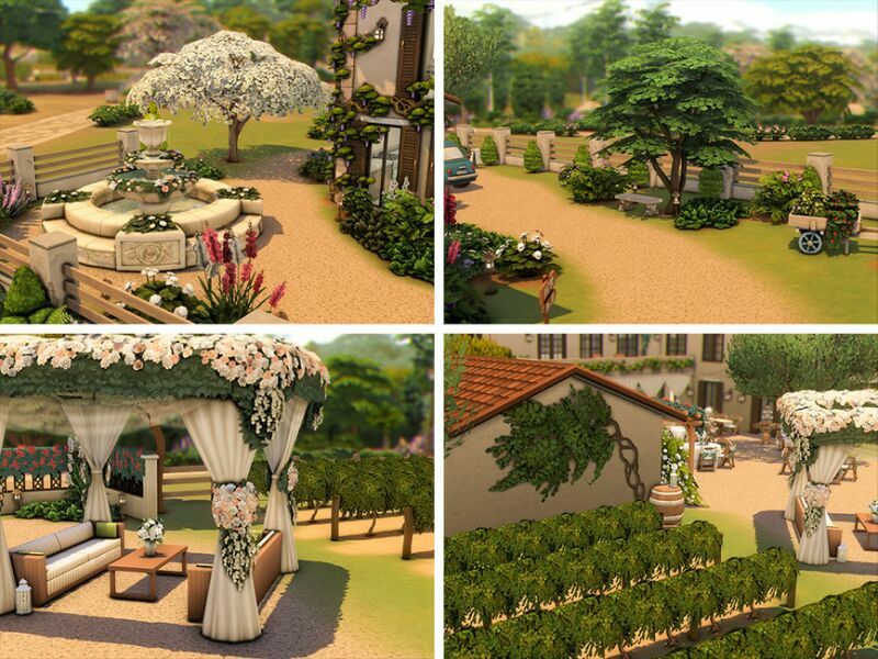 Villa LA Florence – Wedding Venue (NO CC) By Xogerardine 3 sims 4 cc villa la florence wedding venue no cc by xogerardine 6