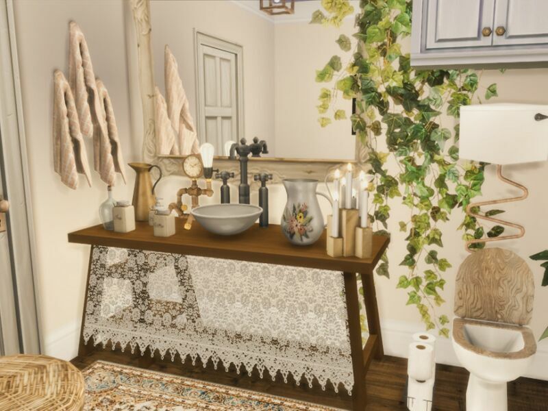 Village Victorian Bathroom | Only TSR CC By Genkaiharetsu 2 sims 4 cc village victorian bathroom only tsr cc by genkaiharetsu 4