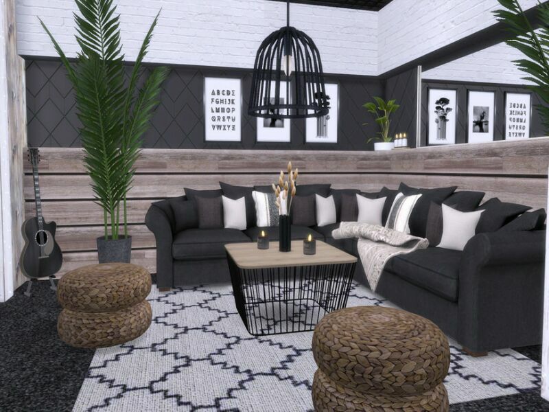Vita Livingroom By Suzz86 4 sims 4 cc vita livingroom by suzz86 2