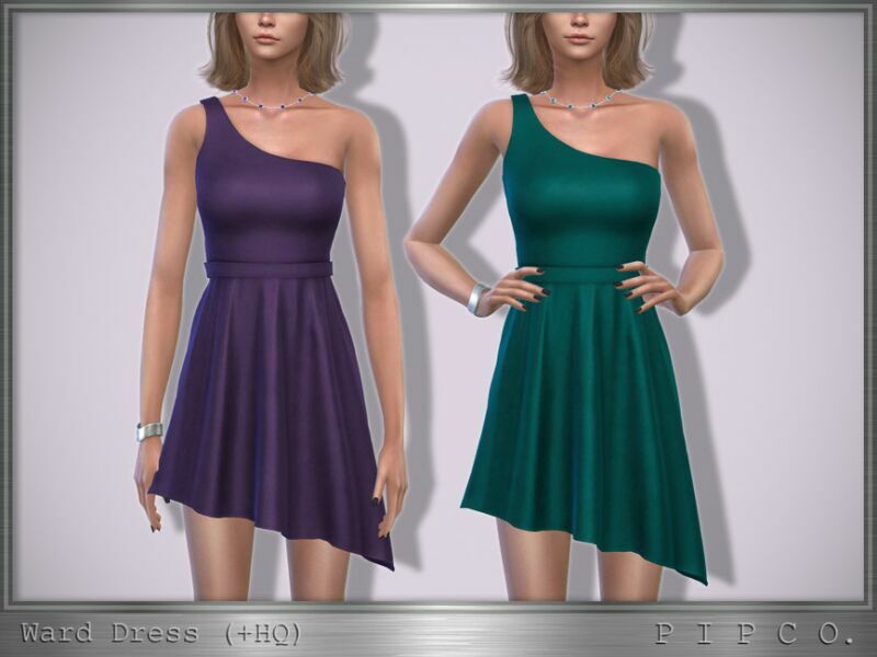 Ward Dress II By Pipco 1 Ward Dress II By Pipco Sims 4 CC