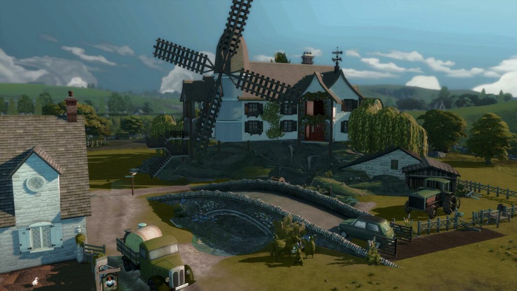 Windmill Farm |CC Free By Mrsbarbiex3 4 sims 4 cc windmill farm cc free by mrsbarbiex3 2