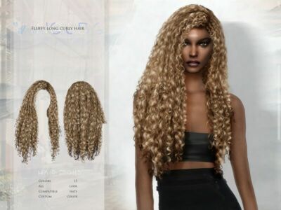Wings-Er0115-Fluffy Long Curly Hair By Wingssims Sims 4 CC
