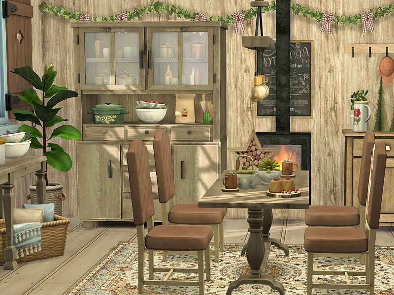 Winter Dining – CC Needed By Flubs79 1 Winter Dining – CC Needed By Flubs79 Sims 4 CC