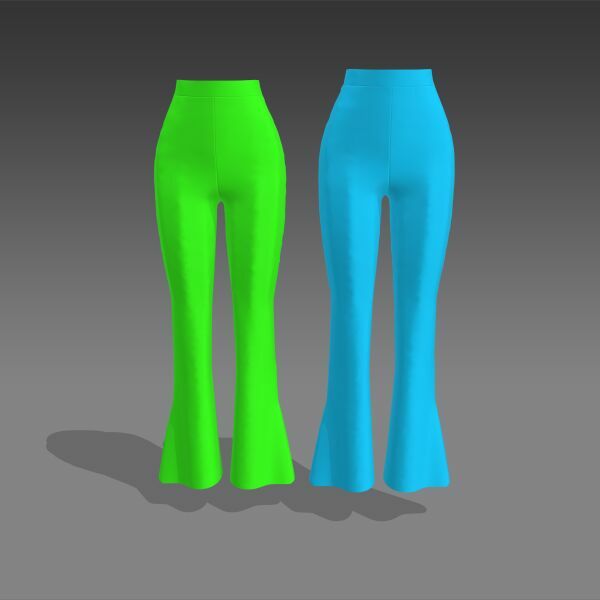 Women Pants Color 1 Women Pants Color Sims 4 CC