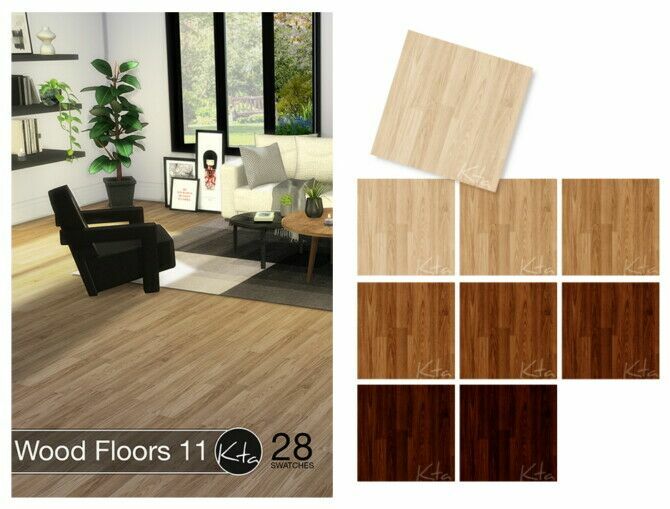 Wood Floors 11 By Ktasims 1 Wood Floors 11 By Ktasims Sims 4 CC