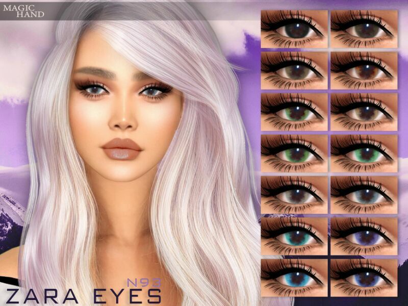 Zara Eyes N93 By Magichand 1 Zara Eyes N93 By Magichand Sims 4 CC