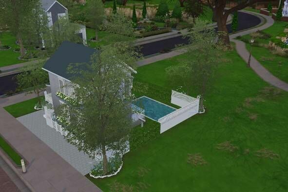 47 Willow Lane – Shell 4 sims 4 cc 47 willow lane shell 2