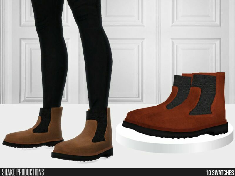 815 – Male Boots By Shakeproductions 1 815 – Male Boots By Shakeproductions Sims 4 CC
