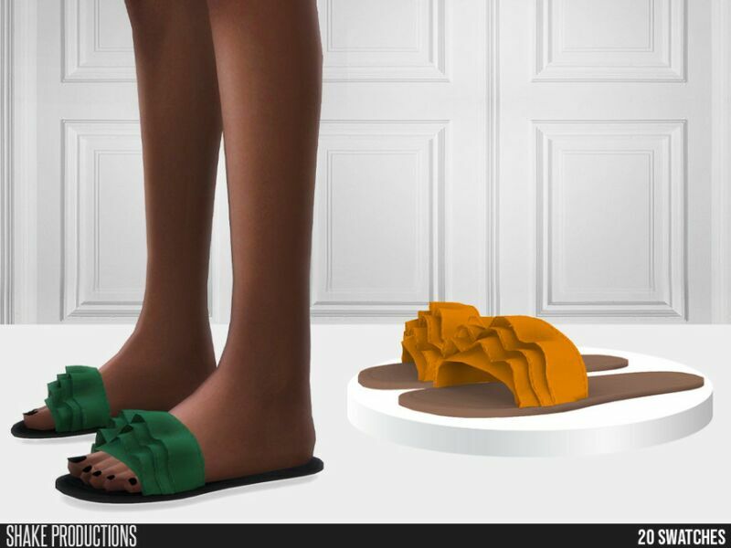 855 – Slippers By Shakeproductions 1 855 – Slippers By Shakeproductions Sims 4 CC