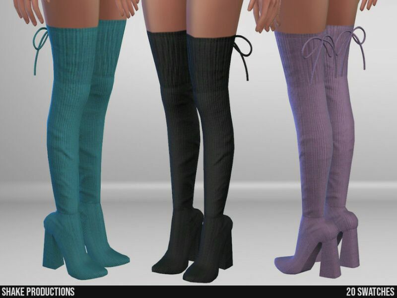 954- High Heel Boots By Shakeproductions 2 sims 4 cc 954 high heel boots by shakeproductions 2