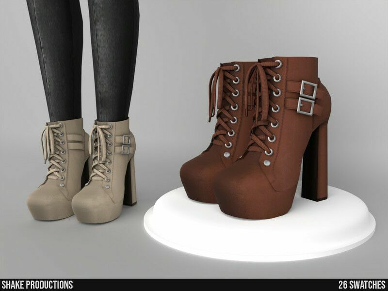 957 – High Heel Boots By Shakeproductions 1 957 – High Heel Boots By Shakeproductions Sims 4 CC