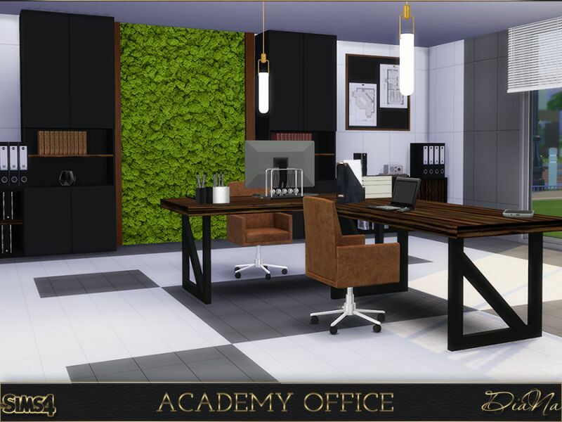 Academy Office By Dianasims 1 Academy Office By Dianasims Sims 4 CC