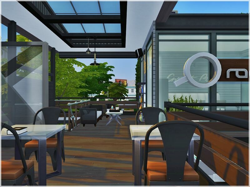 ACE Coffee Shop (Cafe) 2 sims 4 cc ace coffee shop cafe 7