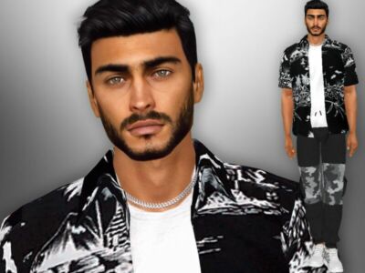 Ahmad Bilal By Divaka45 Sims 4 CC