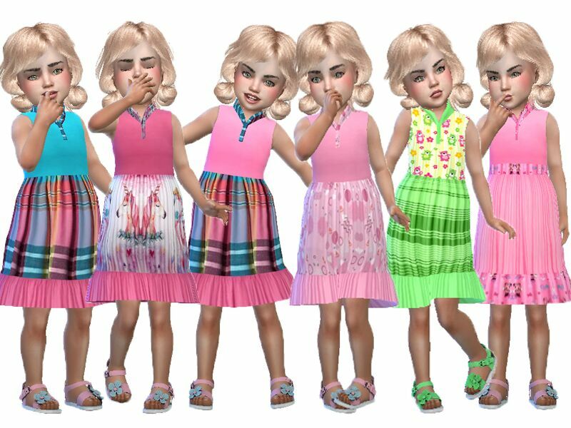 Alana Dress For Toddlers By Trudieopp 1 Alana Dress For Toddlers By Trudieopp Sims 4 CC