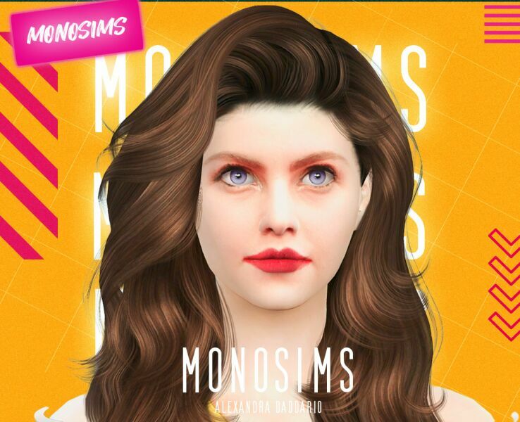 Alexandra Daddario Sims By Monosims 1 Alexandra Daddario Sims By Monosims Sims 4 CC