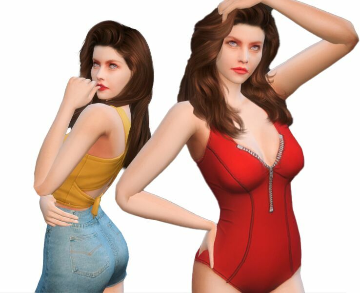 Alexandra Daddario Sims By Monosims 3 sims 4 cc alexandra daddario sims by monosims 2